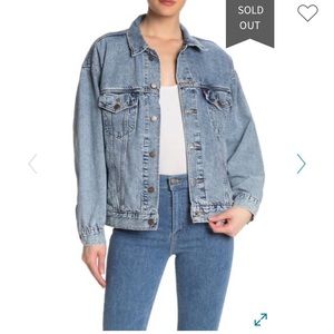 LEVIS DAD TRUCKER JACKET. OLD STORY. SIZE M. NWT.